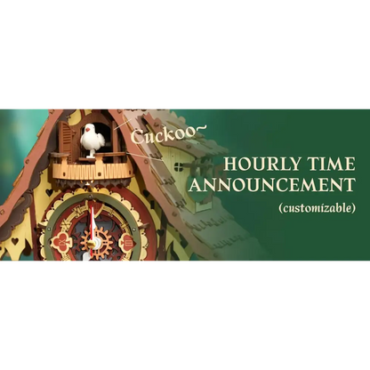 Black Forest Cuckoo Clock – 3D Wooden Puzzle