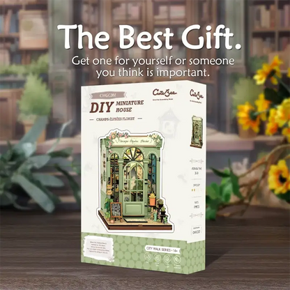 Champs-Elysees Flower Shop DIY Book Nook Kit