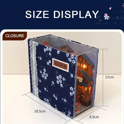 DIY Japanese Sakura Alley Book Nook Kit