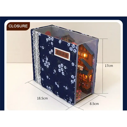 DIY Japanese Sakura Alley Book Nook Kit