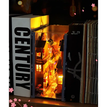 DIY Japanese Sakura Alley Book Nook Kit