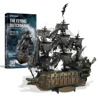 Flying Dutchman – 3D Metal Puzzle Pirate Ship Model