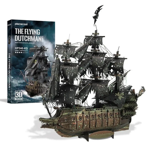 Flying Dutchman – 3D Metal Puzzle Pirate Ship Model
