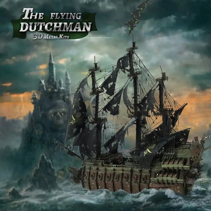 Flying Dutchman – 3D Metal Puzzle Pirate Ship Model