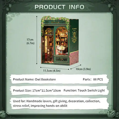 Owl Bookstore Book Nook