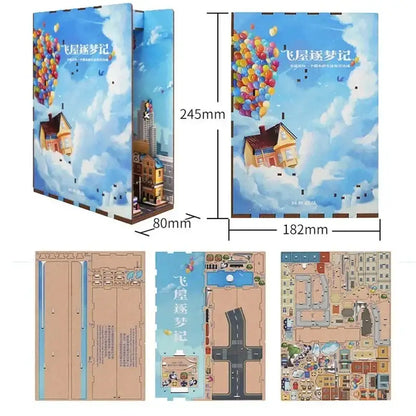 Travel With The World – DIY Wooden Book Nook Kit