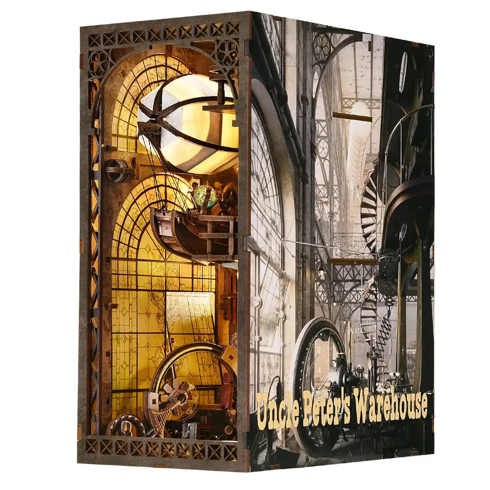 Uncle Peter’s Warehouse DIY Book Nook Kit