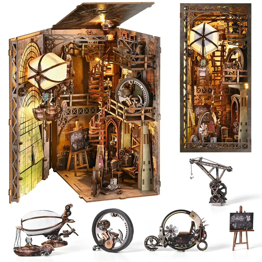 Uncle Peter’s Warehouse DIY Book Nook Kit