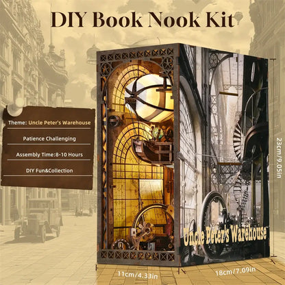 Uncle Peter’s Warehouse DIY Book Nook Kit